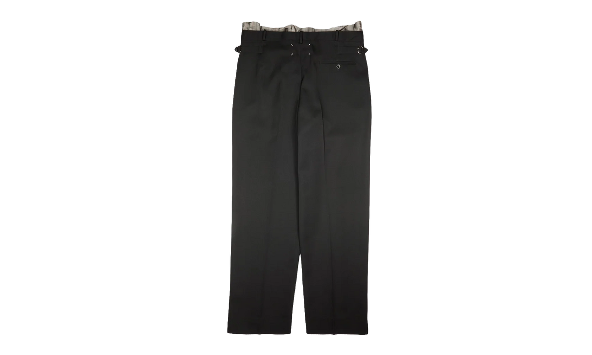 Layered Pleated Trouser "Black" S50KA0705M35693900
