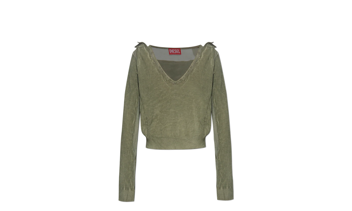 M-Debi Knitwear "5AFA LEAF/GREEN" A19663 0CBDS 5AFA