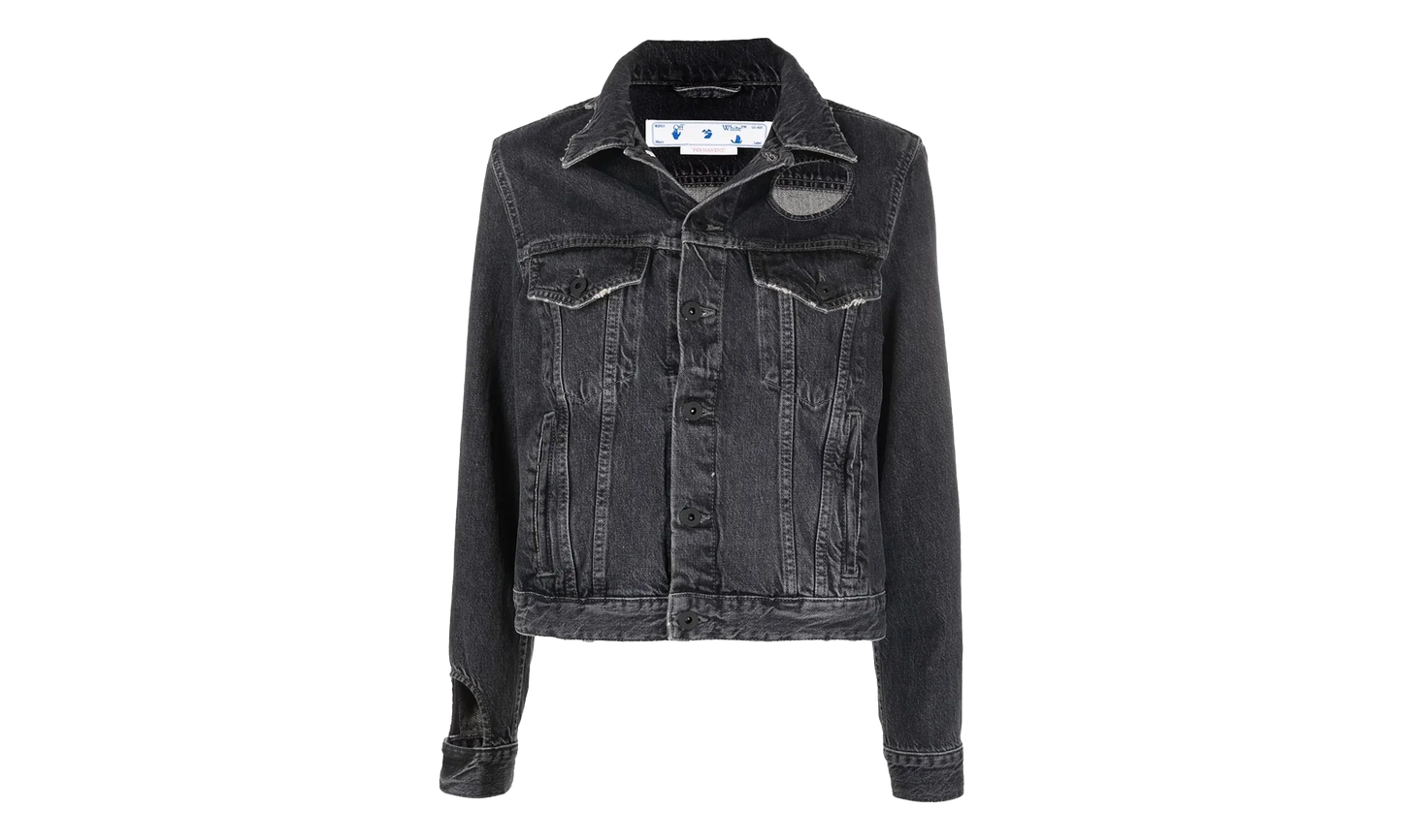 Meteor Denim Jacket WMNS "Dark Grey" OWYE027C99DEN0010700