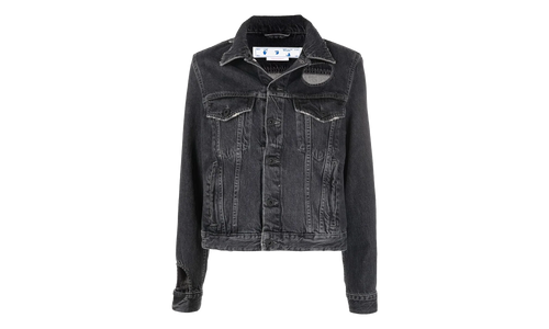 Meteor Denim Jacket WMNS "Dark Grey" OWYE027C99DEN0010700
