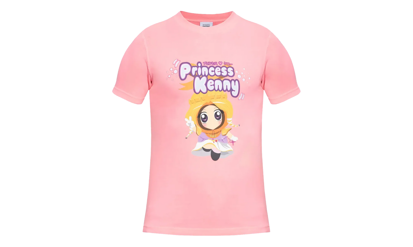 Princess Kenny Fitted T-Shirt "Hot Pink" MA66TR610H HOT