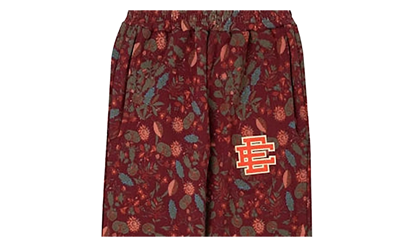 EE AOP SWEATPANT "FW22 - Maroon Floral" EE535
