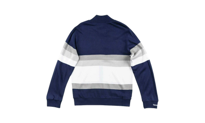 NFL Front Stripe Full Zip Sweater "Dallas Cowboys - Navy" SWTRAJ18024 DCONAVY