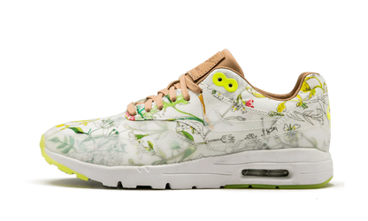 AIR MAX 1 ULTRA LIB QS MNS WMNS "WHITE / WHITE / VACHETTA TAN / VOLT" 844135 100