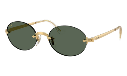 A$AP Rocky Rimless Oval "ARISTA / DARK GREEN" 0RB3929 001/71