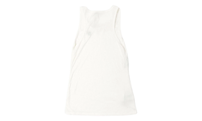 Eyechart & Dagger Logo Tank Top WMNS "White" CHRM1027