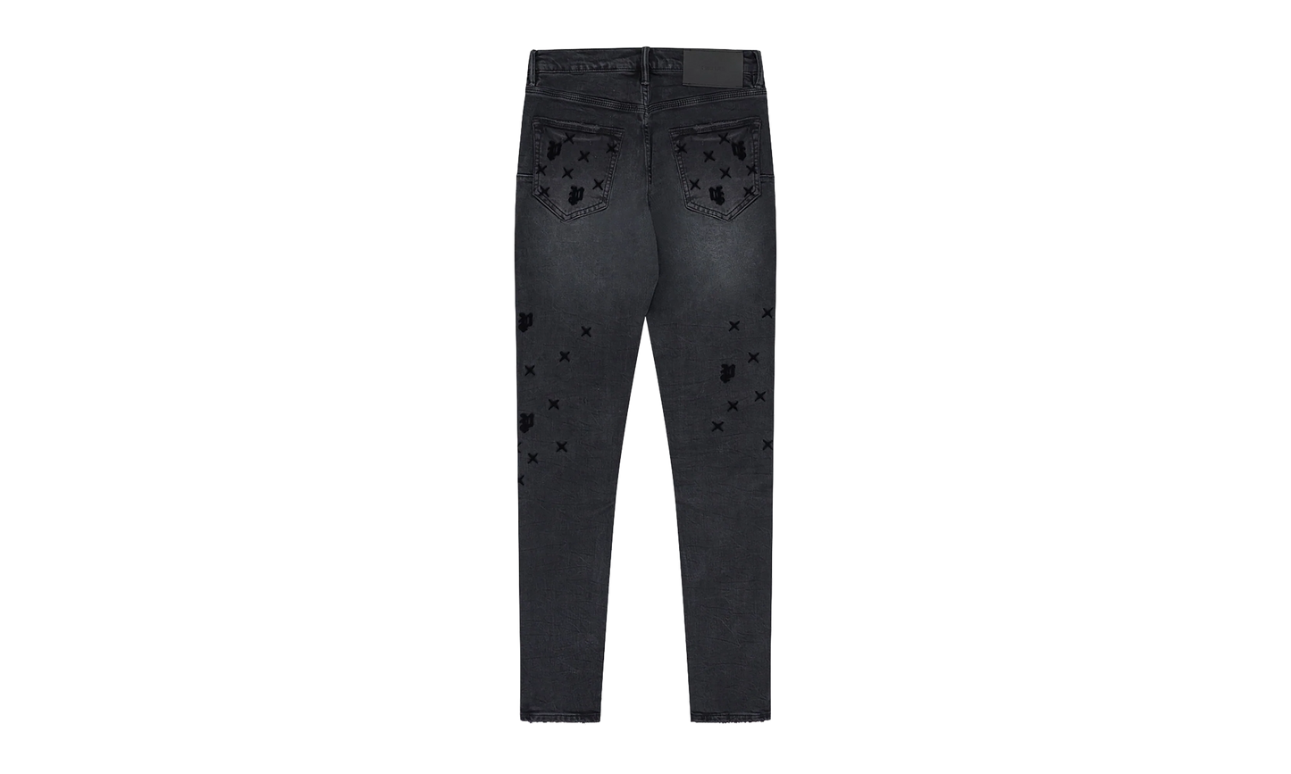 Tuffetage Monogram P001 Jeans "Black" P001_TMBL824