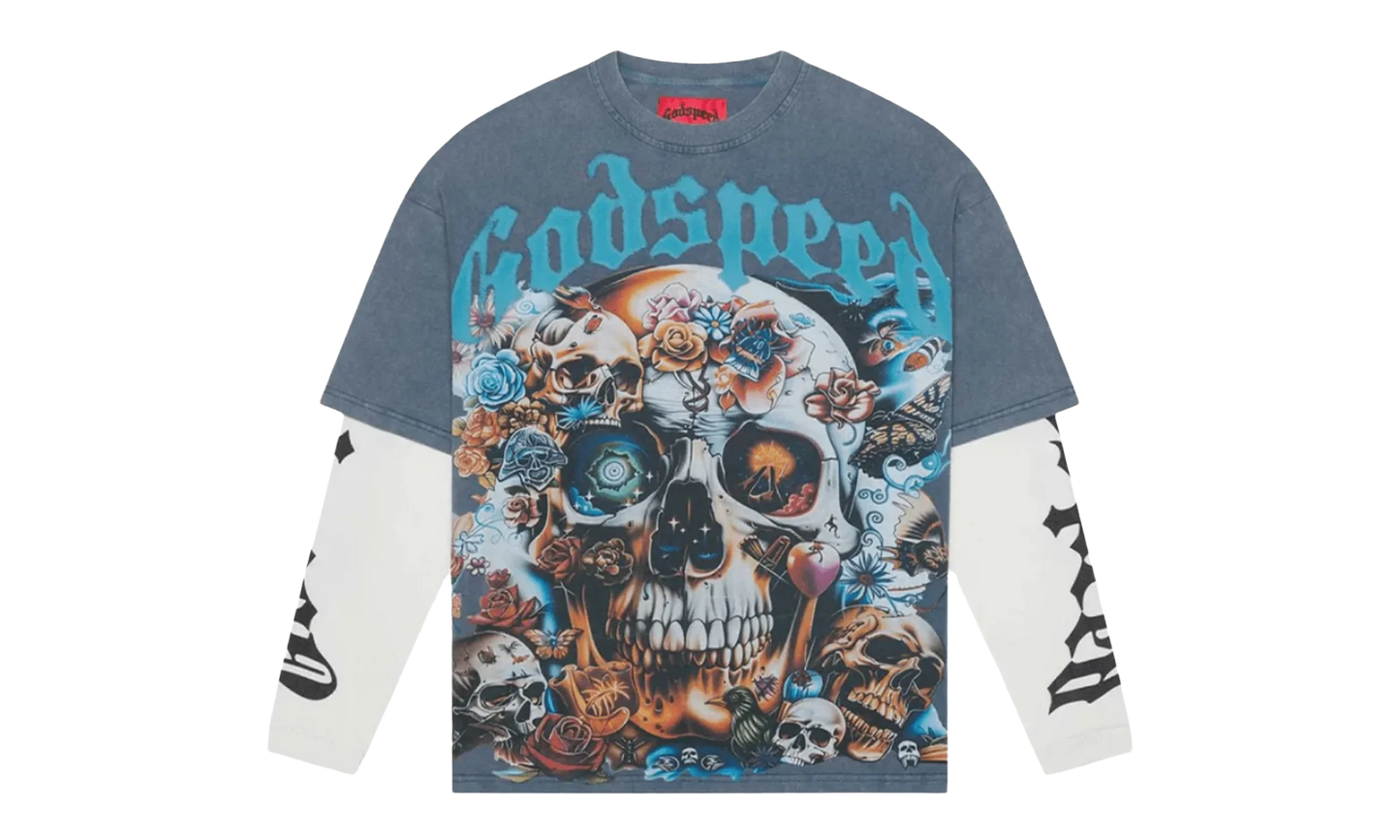 ETERNAL DREAMS LONG SLEEVES SWEATSHIRT "TRUE BLUE" GS124