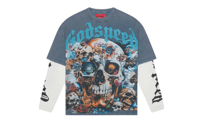 ETERNAL DREAMS LONG SLEEVES SWEATSHIRT "TRUE BLUE" GS124