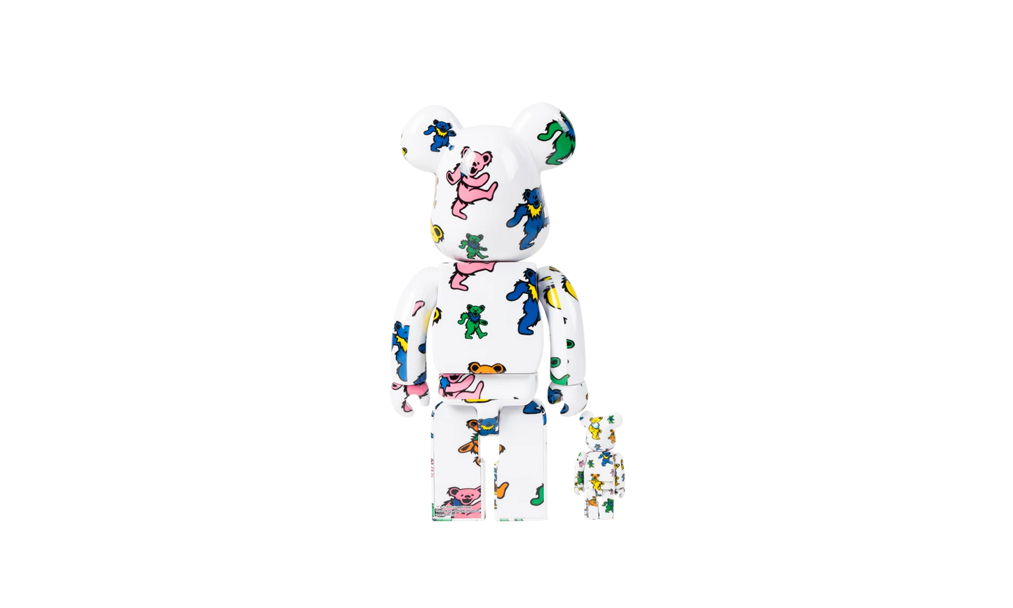Grateful Dead Dancing Bearbrick "100% and 400%" MEDI0080