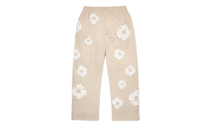 Cotton Wreath Baggy Sweatpants "Cream" DT614