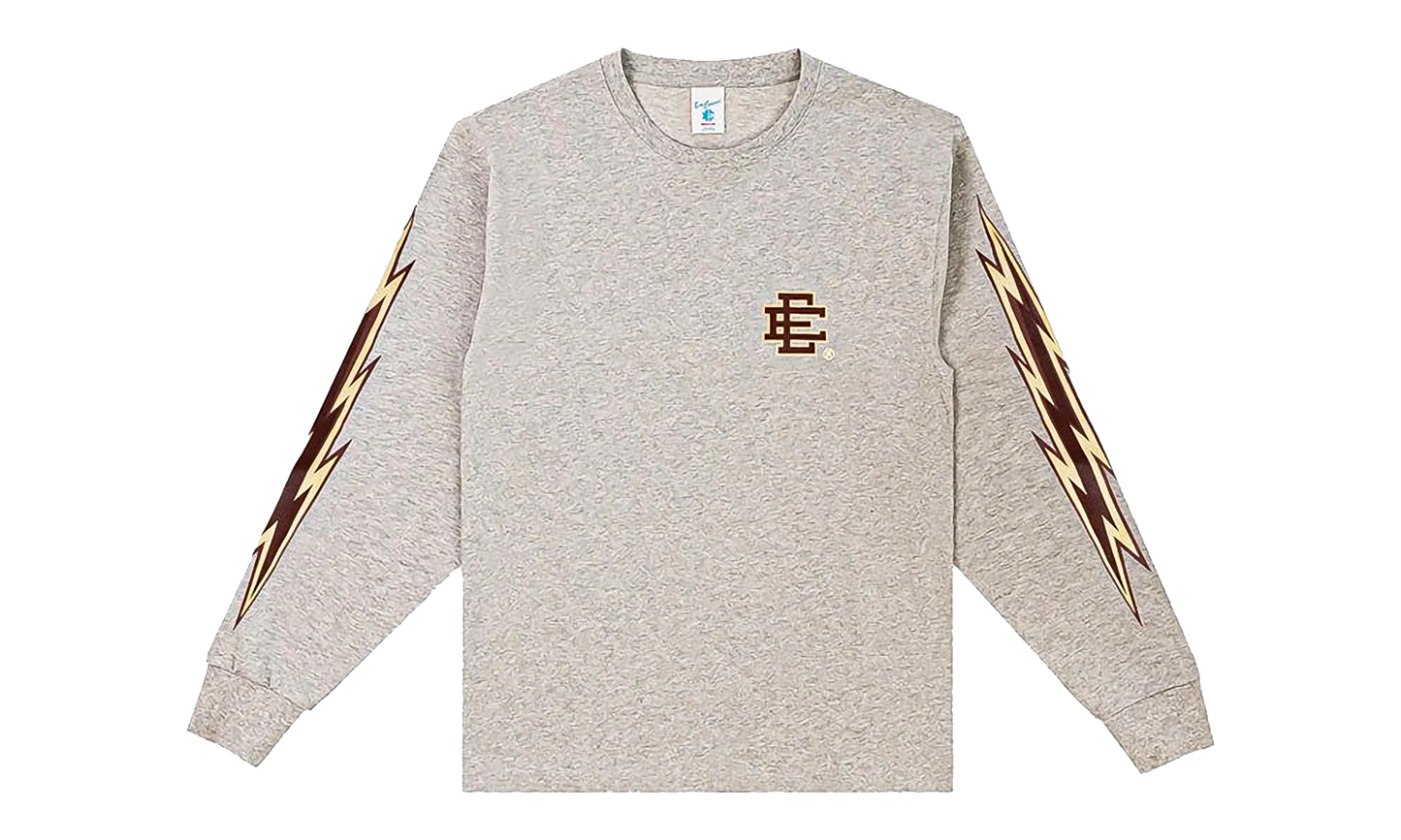 EE LONG SLEEVE T-SHIRT "Maroon/EE Bolts" EE654