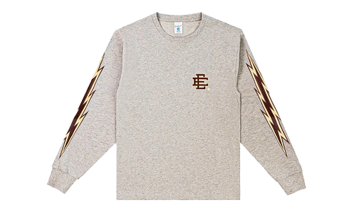 EE LONG SLEEVE T-SHIRT "Maroon/EE Bolts" EE654