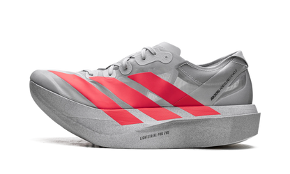Adizero Adios Pro Evo 2 "Silver Metallic/Lucid Red/Grey Two" JR7259