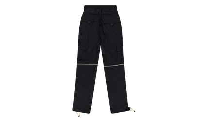 Knee Zip Cargo Pants "Black" BKZ001