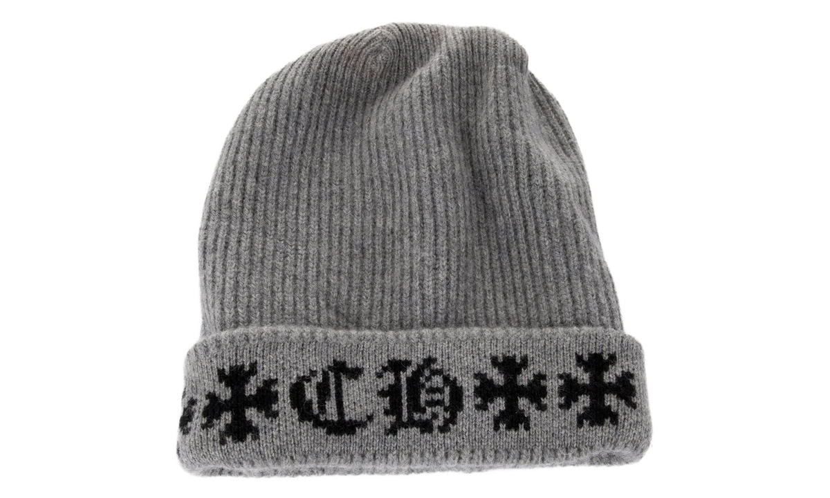 Big Daddy Cashmere Beanie "Grey" CHRM0910