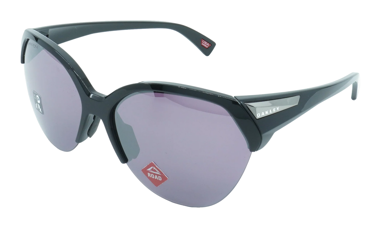 Trailing Point Sunglasses WMNS "Polished Black / PRIZM Road Black" OO9447 01