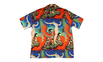 Vice Button-Down Shirt "Red" RHD-MTPS-0096