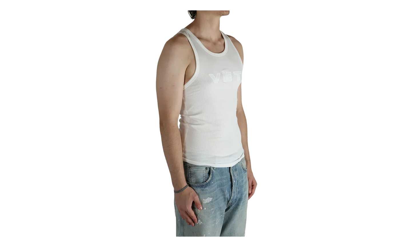 Vet Tank Top "White" MH76TT220W WHIT