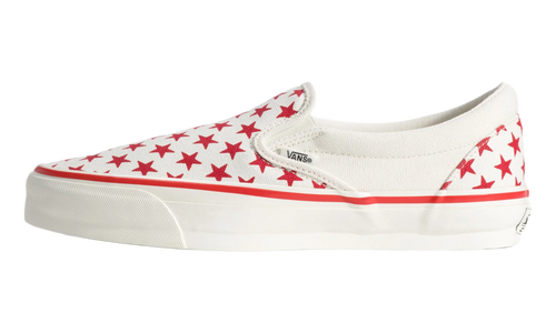 Classic Slip-On 98 LX "STARS RACING RED / MARSHMALLOW" VN000Z7ZBOP