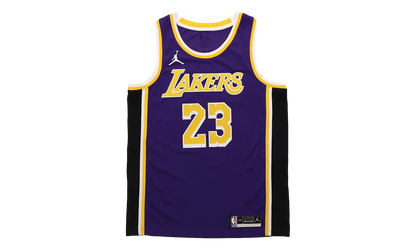 NBA Los Angeles Lakers Statement Edition 2020 Swingman Jersey "Lebron James - Purple / Yellow" CV9481 508