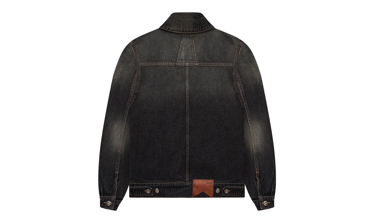 TIRE DENIM TRUCKER JACKET "AGOURA BLACK" RHFW25JA04012 3191
