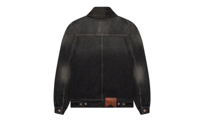 TIRE DENIM TRUCKER JACKET "AGOURA BLACK" RHFW25JA04012 3191