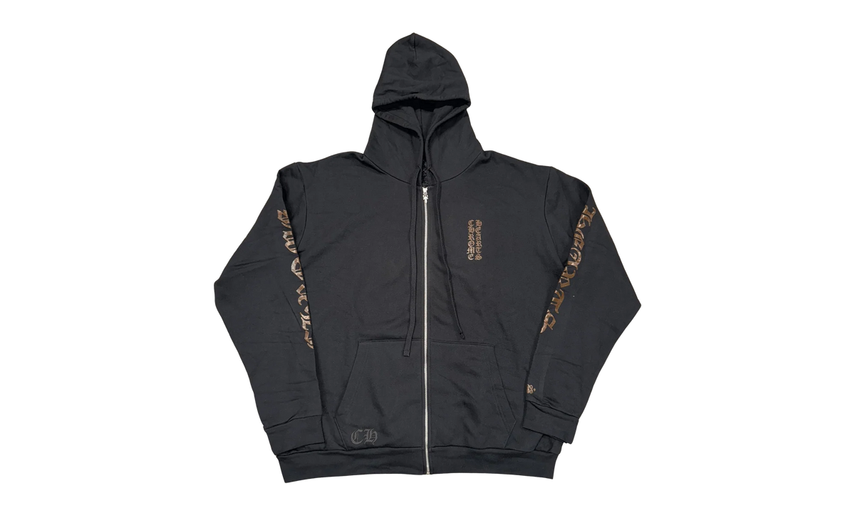 1988 Zip Up Hoodie Glitter "Black / Brown Glitter" CHRM0716