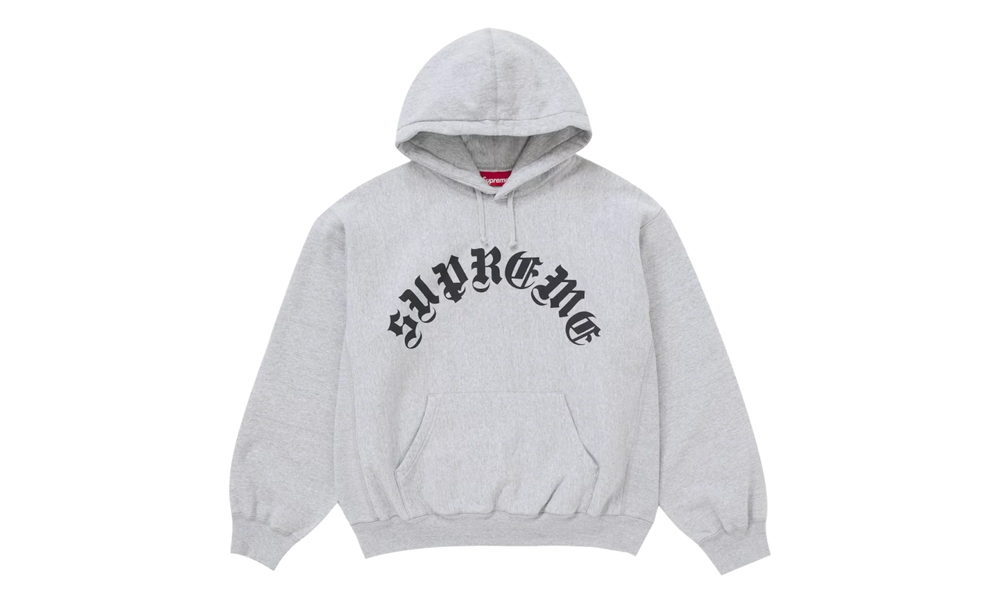 Printed Arc Hooded Sweatshirt "Heather Grey" SU26904