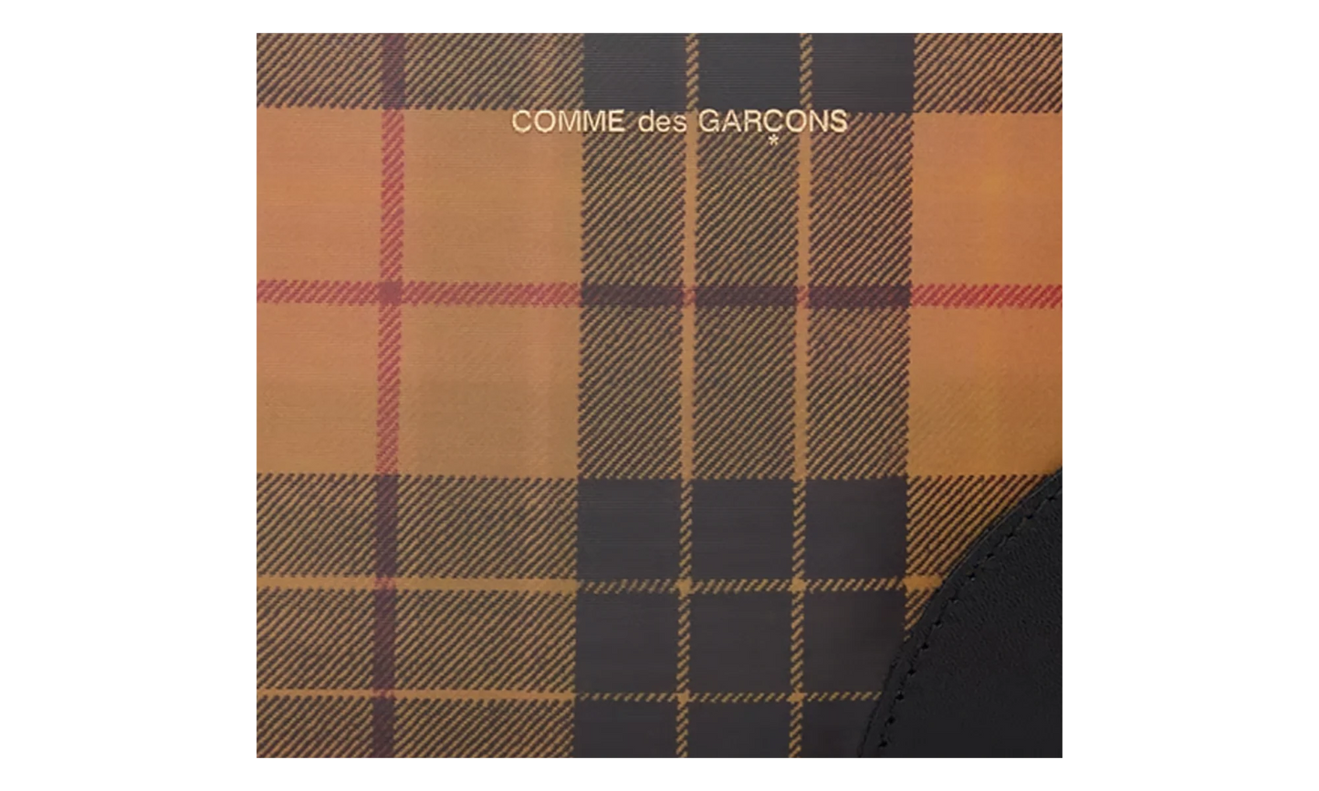 Lenticular Tartan Group Wallet "Yellow / Green" 8100LTYG