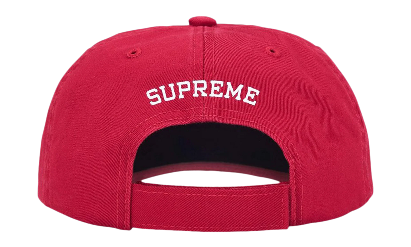 Embroidered Money Logo 6 Panel Hat "SS26 - Red" SU27430