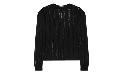 Daniel Ladder Stitch Oversize Sweater "Black" ADR MTPS 0003