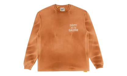 French Long Sleeve Tee "Cocoa" GD052