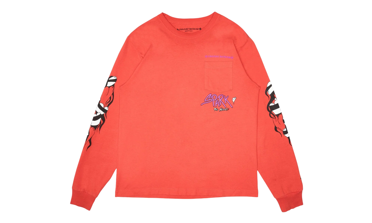 Matty Boy Sadistic Lipstick Long sleeve Tee "Orange" CHRM0800
