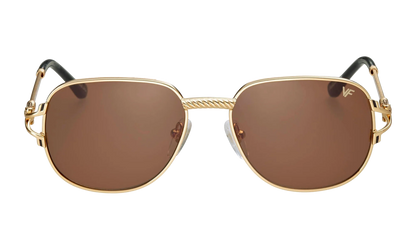 Mayor Deluxe Edition 18KT "Yellow Gold / Brown" DXMY2 0001 20C8