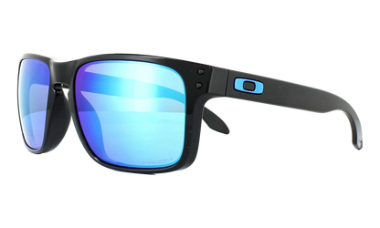 Holbrook Sunglasses "Polished Black / PRIZM Sapphire" OO9102 F5