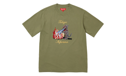 Monster S/S Top "SS26 - Light Olive" SU27399