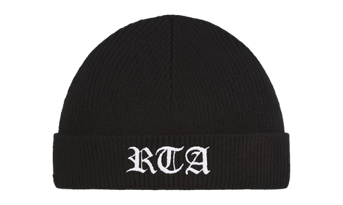 Zion Beanie "Black Old English Cross" MDGDK1181 A2272BKOEL