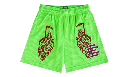 EE BASIC SHORT "WARREN LOTAS - Neon Green/ Red" EE678