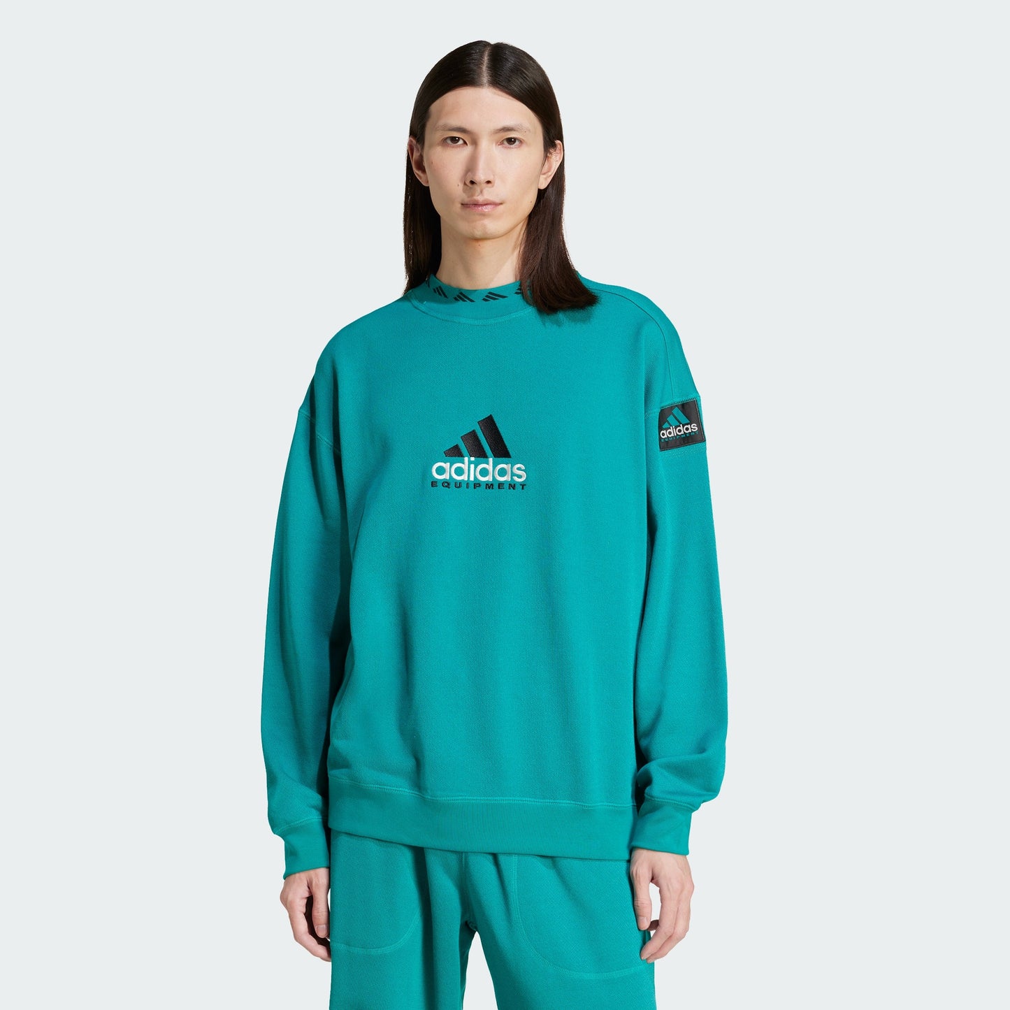 Men's adidas Equipment Reflective Crewneck Sweatshirt