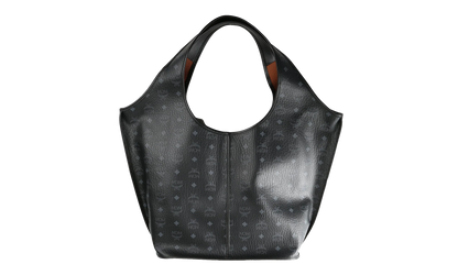 Extra Large Leni Shopper in Visetos "Black" MWPEATA02BK001