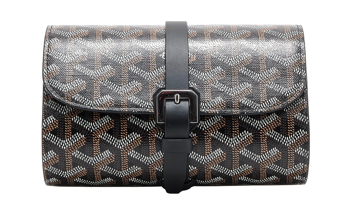 Double Travel Watch Case "Black" GOY14