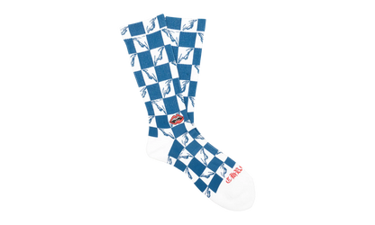 Matty Boy 99 Eyes Socks "Blue / White" CHRM0718