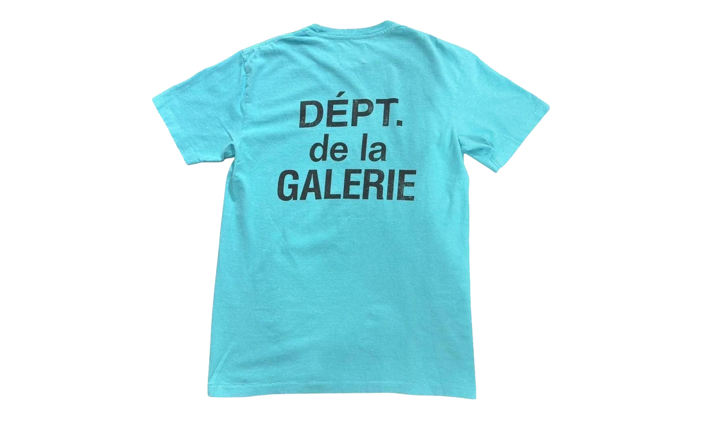 French T-Shirt "Light Teal" GD045