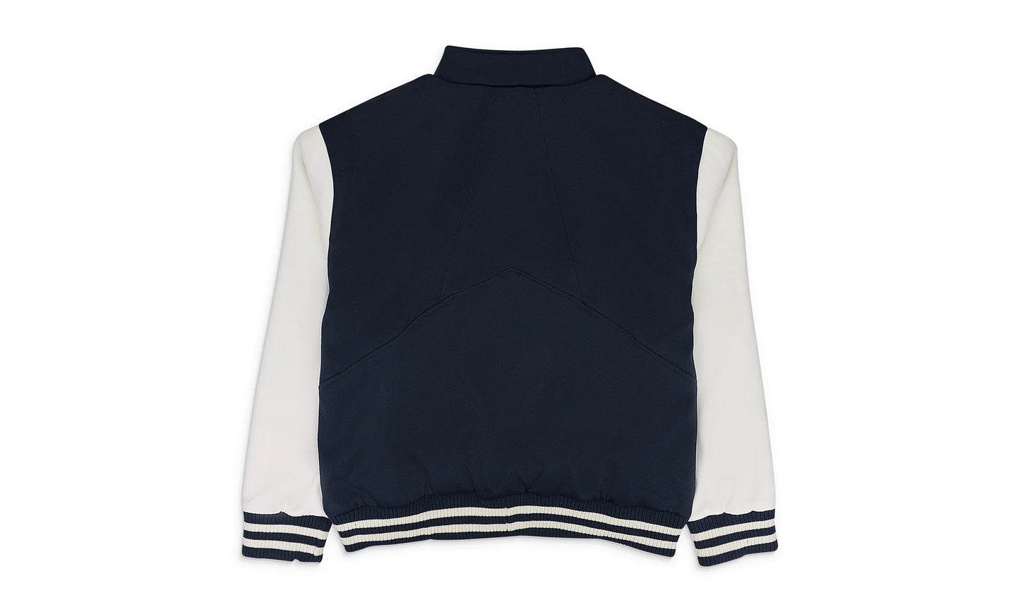 VARSITY PULLOVER SWEATER "Navy/White" PF22JA220633640364