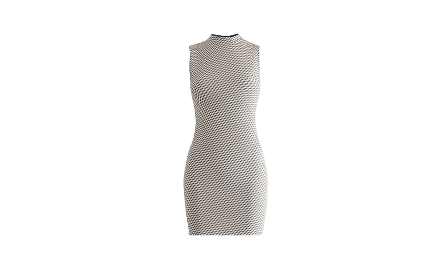 Rumi Monogram Mini Cover Up WMNS "Khaki" KITH05