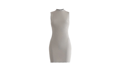 Rumi Monogram Mini Cover Up WMNS "Khaki" KITH05