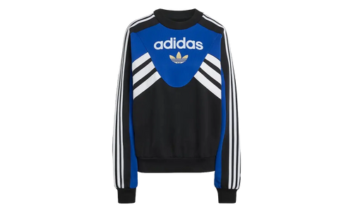 Cutline Crew Sweatshirt WMNS "Royal Blue Black" KD7769