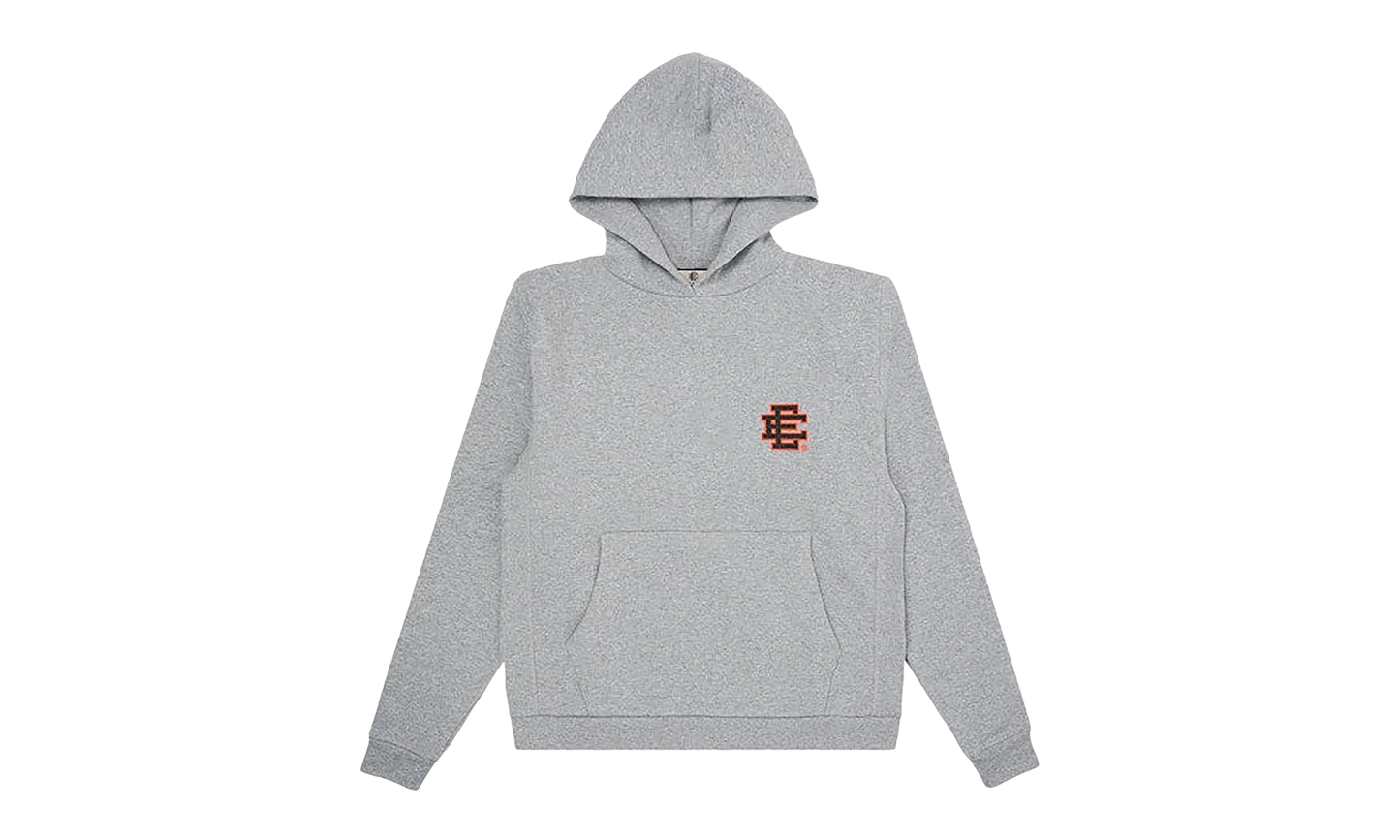 EE BASIC HOODIE "Heather/ Black/ Red" EE500