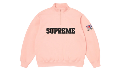 Shop Flag Half Zip Pullover "SS26 - light pink - London" SU27016